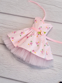 Платье в розовые розы для куклы Paola Reina, 32 см Paola Reina HM-SL-26 #Tiptovara#